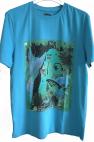 T-shirt d'artiste Esapolis - Bleu